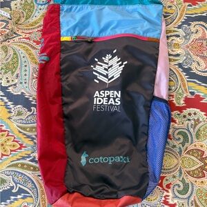 Cotopaxi Red and Black Festival Backpack